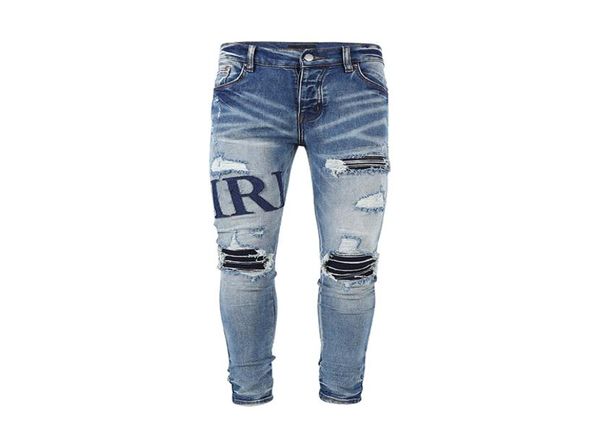 mens jeans washed with old design letters embroidered patch casual slim skinny european and american street style6276798, Blue
mens jeans washed with old design letters embroidered patch casual slim skinny european and american street style6276798, Blue