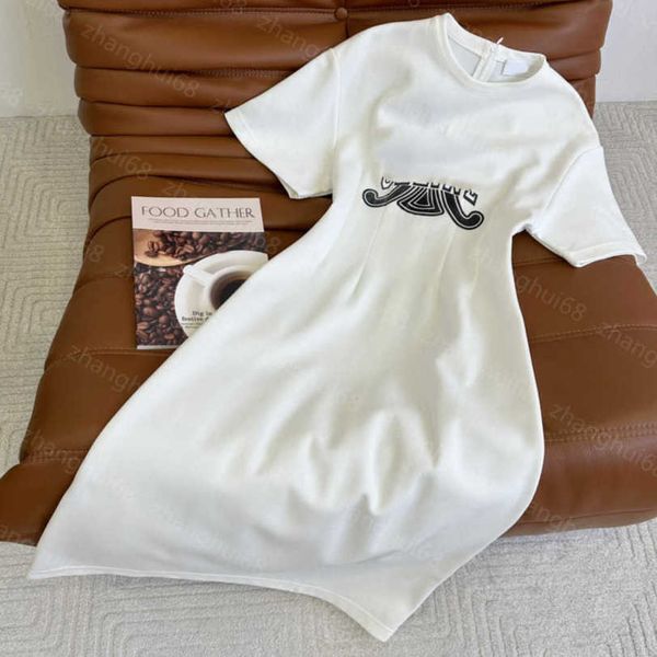 23ss summer dress womens designer clothing women dresses round neck cotton letter logo printed waist short sleeve dress womens clothing a1, Black;gray
23ss summer dress womens designer clothing women dresses round neck cotton letter logo printed waist short sleeve dress womens clothing a1, Black;gray