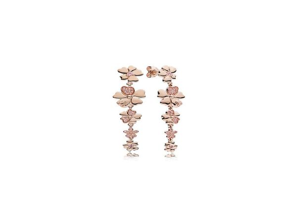 wholesale- 18k rose gold tassel earring with original box set for 925 sterling silver flowers pendant gift long earrings6093176
wholesale- 18k rose gold tassel earring with original box set for 925 sterling silver flowers pendant gift long earrings6093176