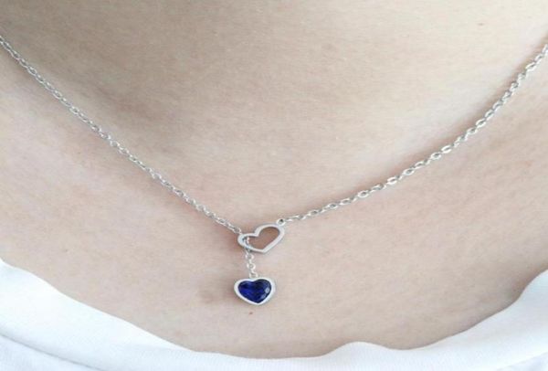 design fashion titanium jewelry heart crystal pendant necklace 316l stainless steel chain for women collares necklaces9892726, Silver
design fashion titanium jewelry heart crystal pendant necklace 316l stainless steel chain for women collares necklaces9892726, Silver