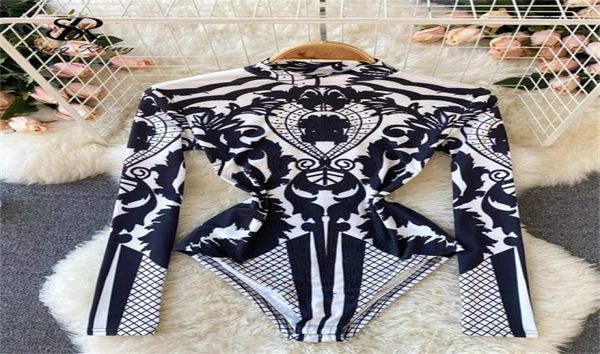 singreiny design autumn print rompers women stand collar long sleeve slim jumpsuits chic fashion bodycon short bodysuit 220323380142, Black;white
singreiny design autumn print rompers women stand collar long sleeve slim jumpsuits chic fashion bodycon short bodysuit 220323380142, Black;white