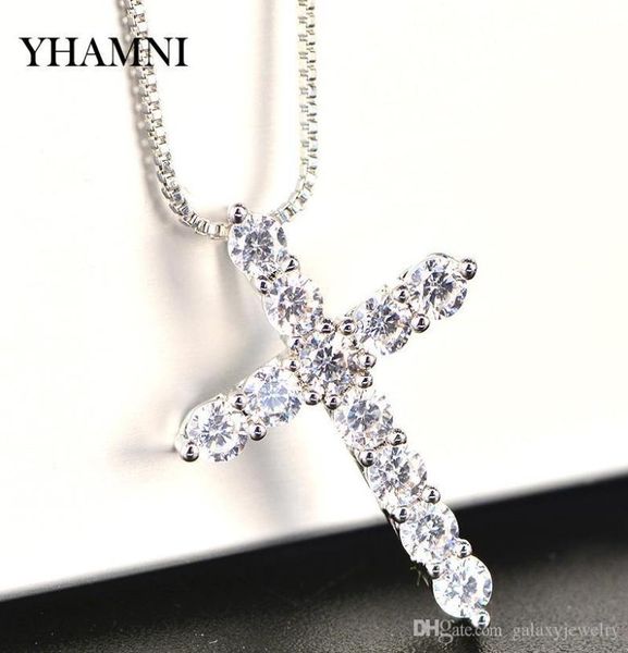 yhamni luxury cubic zircon cross pendant necklace 925 sterling silver cross christian jesus jewelry for women gift hzl0058850650
yhamni luxury cubic zircon cross pendant necklace 925 sterling silver cross christian jesus jewelry for women gift hzl0058850650