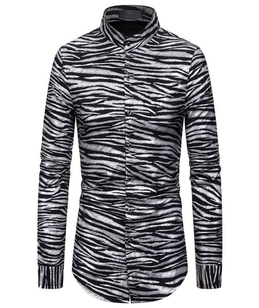 zebra stripes print long sleeve cool shirts male 2020 new streetwear dress shirt men camisa masculina plus size1266014, White;black
zebra stripes print long sleeve cool shirts male 2020 new streetwear dress shirt men camisa masculina plus size1266014, White;black