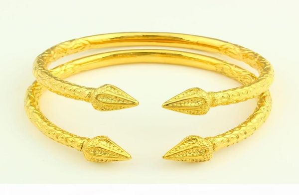 new arrowhead openable 14 k yellow fine solid gold filled bangle engraved trendy aiguille pattern bracelet 2 piece jewelry wholesa6813190, Black
new arrowhead openable 14 k yellow fine solid gold filled bangle engraved trendy aiguille pattern bracelet 2 piece jewelry wholesa6813190, Black