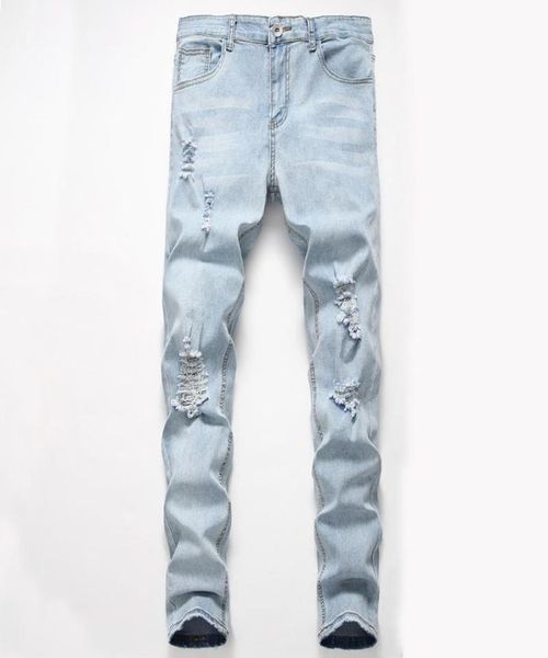 men039s jeans fashion personality ripped slim fit zipper stretch denim trousers mens super skinny vaqueros hombre6147120, Blue
men039s jeans fashion personality ripped slim fit zipper stretch denim trousers mens super skinny vaqueros hombre6147120, Blue