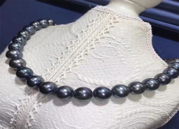 fashion women039s genuine 89mm tahitian black natural pearl necklace 18quot 255 w22140479, Silver
fashion women039s genuine 89mm tahitian black natural pearl necklace 18quot 255 w22140479, Silver