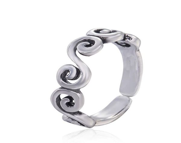 antique silver wave ring for women retro personality open thai handmade jewelry8712375
antique silver wave ring for women retro personality open thai handmade jewelry8712375