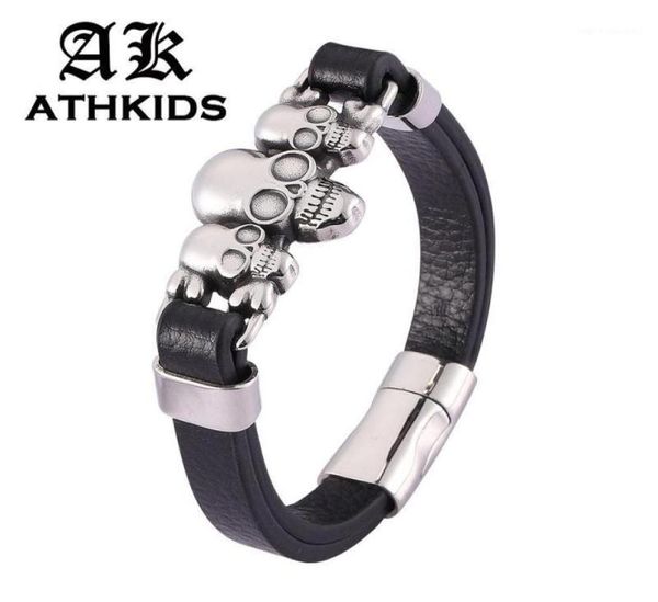 personality jewelry stainless steel black leather bracelet men magnet clasp punk male wrist band gifts pd047615228666, Golden;silver
personality jewelry stainless steel black leather bracelet men magnet clasp punk male wrist band gifts pd047615228666, Golden;silver