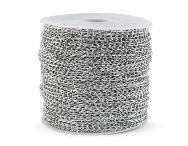 100mroll aluminum ed chains silver color plated necklace curb chains bulk for bracelets open link for diy jewelry making5639963, Blue;slivery
100mroll aluminum ed chains silver color plated necklace curb chains bulk for bracelets open link for diy jewelry making5639963, Blue;slivery