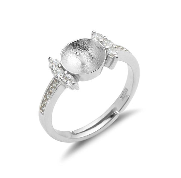 ring settings for pearls zircon 925 sterling silver diy jewellery findings blank ring base 5 pieces8102775, Slivery;crystal
ring settings for pearls zircon 925 sterling silver diy jewellery findings blank ring base 5 pieces8102775, Slivery;crystal