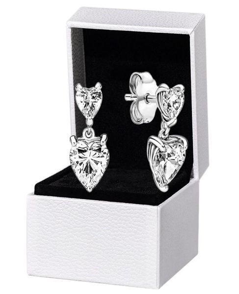 double heart sparkling stud earrings for p real sterling silver wedding jewelry for women girlfriend gift cz diamond designe7338196, Golden;silver
double heart sparkling stud earrings for p real sterling silver wedding jewelry for women girlfriend gift cz diamond designe7338196, Golden;silver
