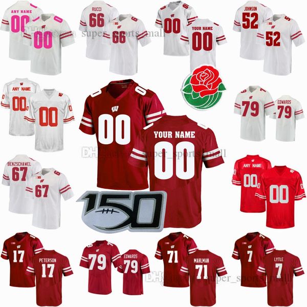 ncaa s-6xl wisconsin badgers college football jerseys edwards mellusi benzschawel mahlman johnson acker ratzlaff wohler lytle sanborn lyles, Black
ncaa s-6xl wisconsin badgers college football jerseys edwards mellusi benzschawel mahlman johnson acker ratzlaff wohler lytle sanborn lyles, Black