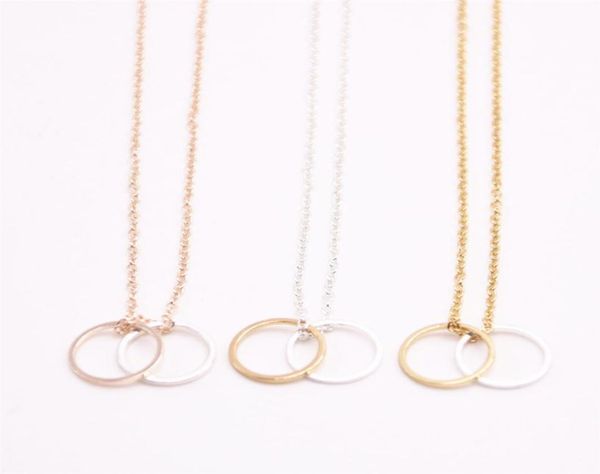 2018 geometric figure pendant necklace two hollow out circle plated necklace the gift to women2588115, Silver
2018 geometric figure pendant necklace two hollow out circle plated necklace the gift to women2588115, Silver
