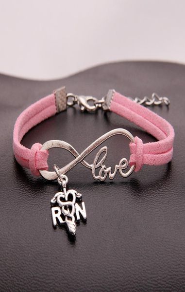 2020 new friends bracelets women men nurse sign love infinity bracelets bangles handmade pink leather suede rope charm jewe1226880, Golden;silver
2020 new friends bracelets women men nurse sign love infinity bracelets bangles handmade pink leather suede rope charm jewe1226880, Golden;silver