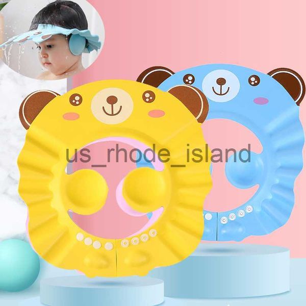 shower caps cute cartoon baby shower cap newborn infant ear protection safe children kids shampoo shield bath head cover x0715
shower caps cute cartoon baby shower cap newborn infant ear protection safe children kids shampoo shield bath head cover x0715