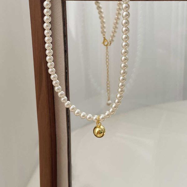 saina qiangguang zhengyuan shijia pearl metal ball necklace for women s925 sterling silver small gold bead collar chain
saina qiangguang zhengyuan shijia pearl metal ball necklace for women s925 sterling silver small gold bead collar chain