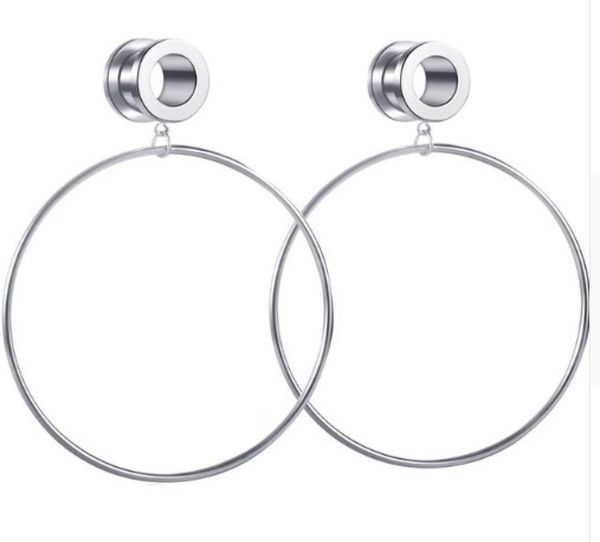 ring dangle screw steel ear plugs and tunnels piercing lage earring expanders lobe stretching gauges 60pcs 6 sizes3581402, Silver
ring dangle screw steel ear plugs and tunnels piercing lage earring expanders lobe stretching gauges 60pcs 6 sizes3581402, Silver