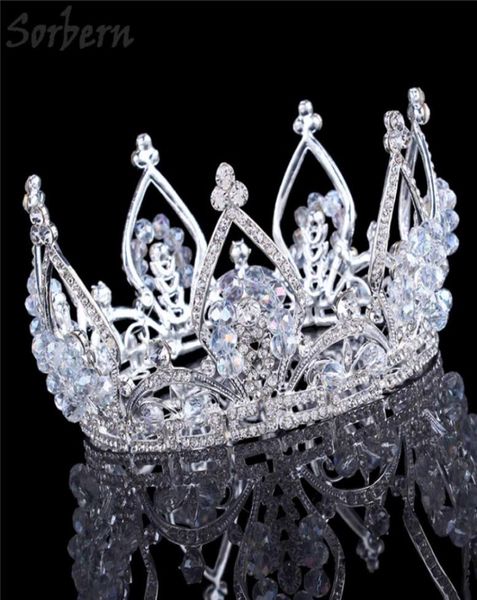 sorbern silver round wedding crown hair accessories large tiaras brides halloween hair accessories for women dropship suppliers5466389
sorbern silver round wedding crown hair accessories large tiaras brides halloween hair accessories for women dropship suppliers5466389