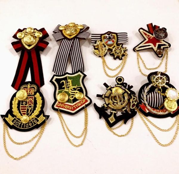 fashion jewelry academic women pin brooches badgehandmade fabric embroidery chain brooch kids men shirt blazer accessoriesbroche5437034, Gray
fashion jewelry academic women pin brooches badgehandmade fabric embroidery chain brooch kids men shirt blazer accessoriesbroche5437034, Gray