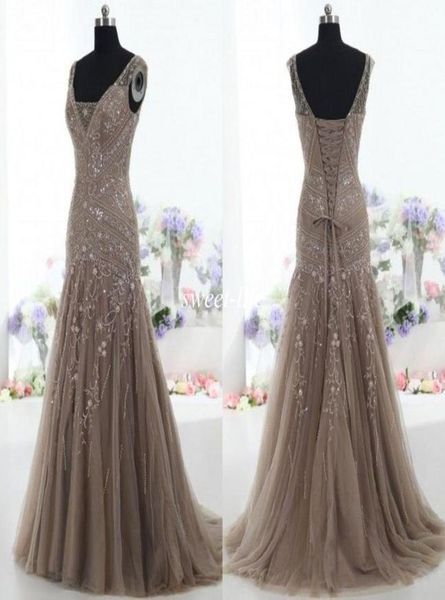 vintage mother of the bride dresses mermaid v neck applique beads tulle corset custom made formal evening gowns8662542, Black;red
vintage mother of the bride dresses mermaid v neck applique beads tulle corset custom made formal evening gowns8662542, Black;red