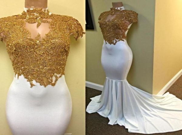 luxury golden lace applique prom dresses high neck cap sleeves bead mermaid sweep train party gown 2018 new evening dresses robe d2650736, Black
luxury golden lace applique prom dresses high neck cap sleeves bead mermaid sweep train party gown 2018 new evening dresses robe d2650736, Black