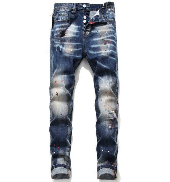 2022 fashionable designer dsq mens skinny feet jeans ripped fashion d2 blue streetwear beggar jean paint splattered r9426112
2022 fashionable designer dsq mens skinny feet jeans ripped fashion d2 blue streetwear beggar jean paint splattered r9426112