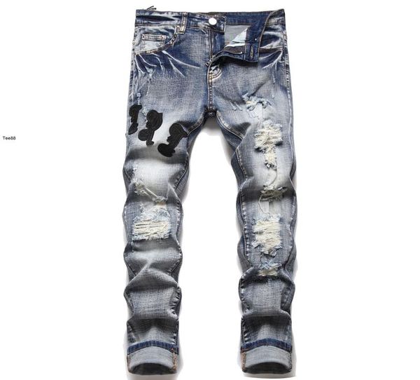 amirs brand youth fashion hole sticking cloth embroidery men039s elastic small feet men039s jeans fashion2009873, Blue
amirs brand youth fashion hole sticking cloth embroidery men039s elastic small feet men039s jeans fashion2009873, Blue