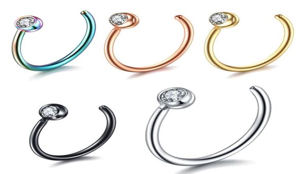 1pc steel punk clip on fake nose rings piercing gem nose lip ear septum piercing women jewelry faux septum piercings hoop6385471, Silver
1pc steel punk clip on fake nose rings piercing gem nose lip ear septum piercing women jewelry faux septum piercings hoop6385471, Silver