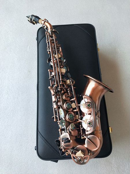 red copper yanagisawa s-992 new arrival soprano saxophone curved sax bb tune music instrument sax with mouthpiece
red copper yanagisawa s-992 new arrival soprano saxophone curved sax bb tune music instrument sax with mouthpiece