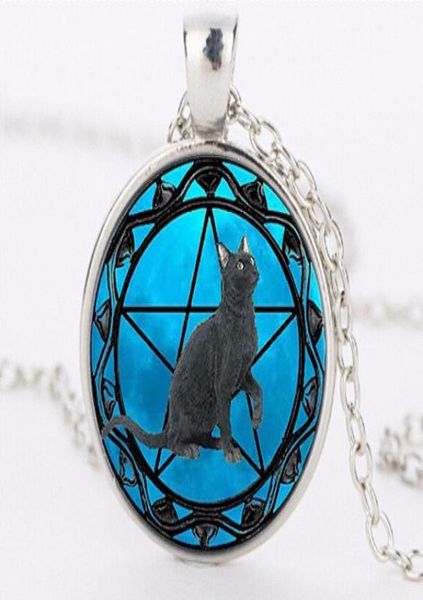 black cat pendants for women wiccan wicca wicca pentagram crystal necklace blue crystal pendant necklace jewelry3569258, Silver
black cat pendants for women wiccan wicca wicca pentagram crystal necklace blue crystal pendant necklace jewelry3569258, Silver