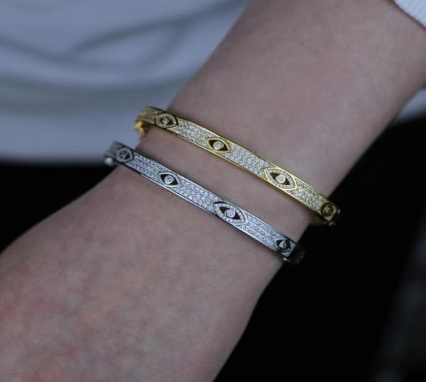 fashion women hand bracelet jewelry gold plated micro pave clear cz turkish lucky evil eye bangle bracelets for women8230860, Golden;silver
fashion women hand bracelet jewelry gold plated micro pave clear cz turkish lucky evil eye bangle bracelets for women8230860, Golden;silver