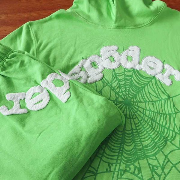 2023 young thug star same sp5der 555555 pants hoodie, Black 
2023 young thug star same sp5der 555555 pants hoodie, Black