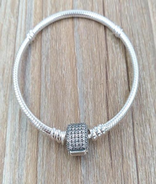 charm bracelets authentic 925 sterling silver silver bracelet with clear cubic zirconia fits european p style jewelry charms & beads6912610, Golden;silver
charm bracelets authentic 925 sterling silver silver bracelet with clear cubic zirconia fits european p style jewelry charms & beads6912610, Golden;silver