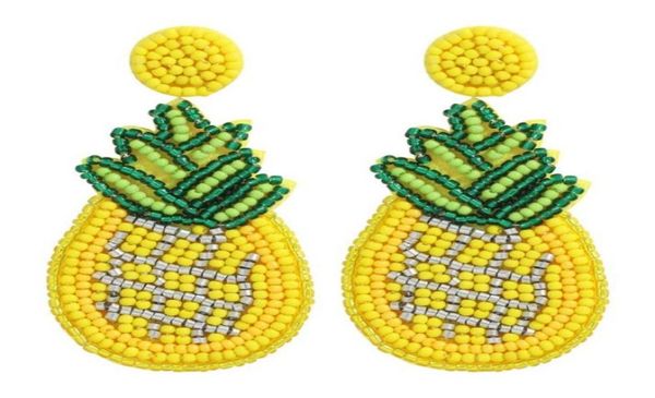 yellow color pineapple earrings bohemian handmade colorful beaded statement dangle earring for women jewelry88826149488639, Silver
yellow color pineapple earrings bohemian handmade colorful beaded statement dangle earring for women jewelry88826149488639, Silver