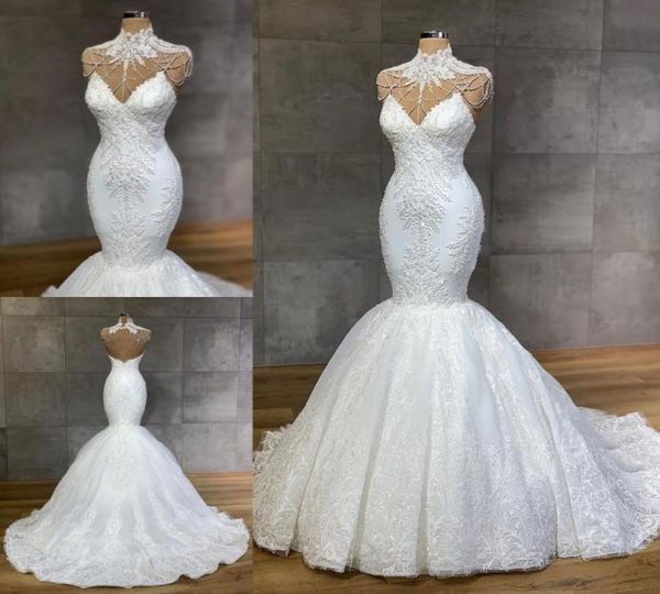 graceful mermaid beaded lace wedding dresses spaghetti straps v neck bridal gowns sweep train tulle appliqued trumpet robe de mari3546838, White
graceful mermaid beaded lace wedding dresses spaghetti straps v neck bridal gowns sweep train tulle appliqued trumpet robe de mari3546838, White