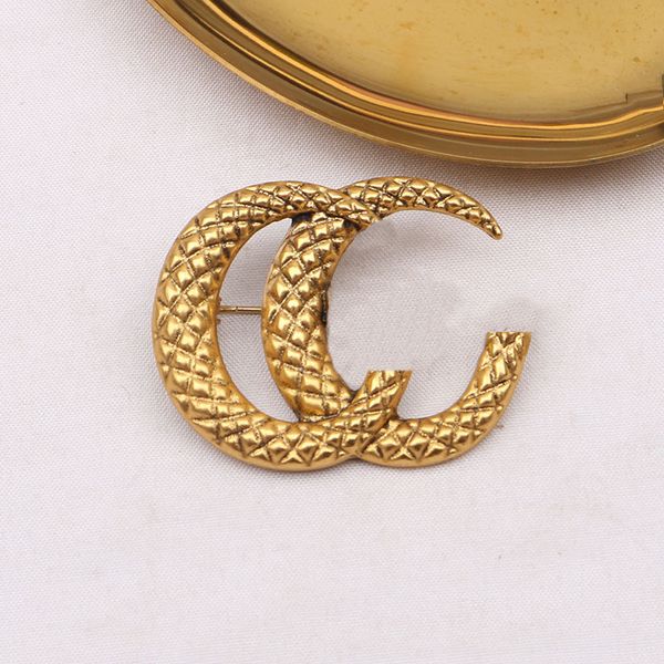 20style brand designer double letter brooches women men luxury classic retro brooch suit laple pin metal fashion jewelry accessories, Gray
20style brand designer double letter brooches women men luxury classic retro brooch suit laple pin metal fashion jewelry accessories, Gray