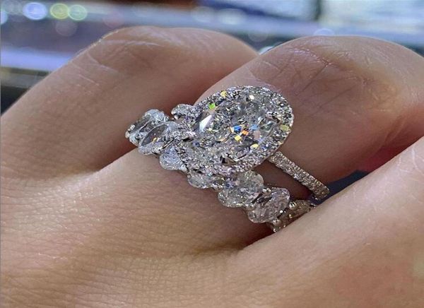 couple rings luxury jewelry 925 sterling silver oval cut white z cz diamond gemstones party eternity women wedding bridal ring7926421, Slivery;golden
couple rings luxury jewelry 925 sterling silver oval cut white z cz diamond gemstones party eternity women wedding bridal ring7926421, Slivery;golden