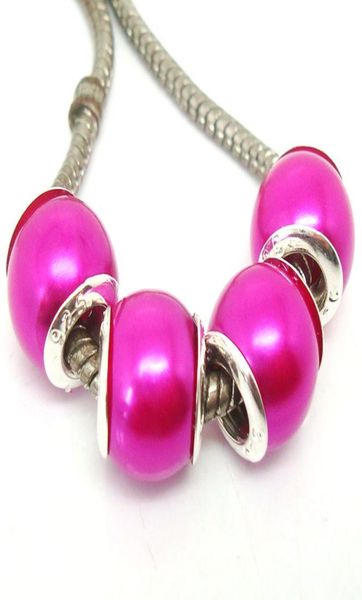200pcslot beautiful acrylic rose color imitation pearl silver core beads loose european big hole charm beads for jewelry making l3738179, Black
200pcslot beautiful acrylic rose color imitation pearl silver core beads loose european big hole charm beads for jewelry making l3738179, Black