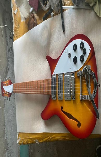 john lennon 325 cherry sunburst semi hollow body electric guitar short scale 527mm bigs tremolo single f hole lacquer painted f9255730
john lennon 325 cherry sunburst semi hollow body electric guitar short scale 527mm bigs tremolo single f hole lacquer painted f9255730