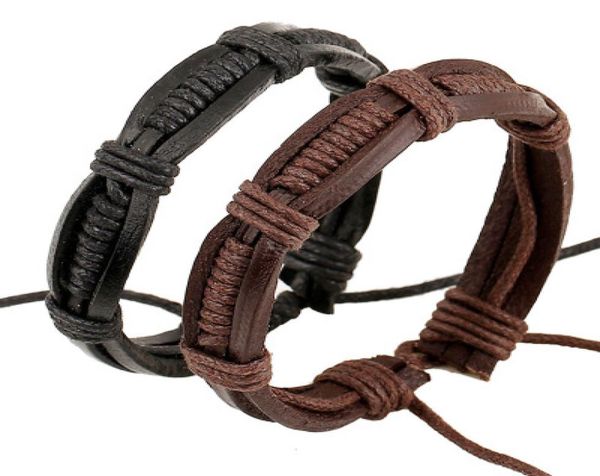 handmade punk fashion leather bracelets rope winding black and brown size simple style suitable for daily wear dc937350224, Golden;silver
handmade punk fashion leather bracelets rope winding black and brown size simple style suitable for daily wear dc937350224, Golden;silver