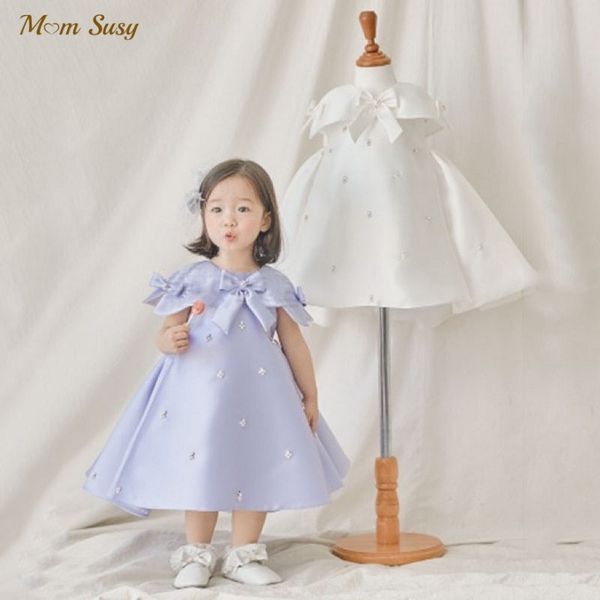 girl's dresses baby girl princess dress handmade pearl diamond sleeveless child vestido bow party wedding pageant birthday baby clothes, Red;yellow
girl's dresses baby girl princess dress handmade pearl diamond sleeveless child vestido bow party wedding pageant birthday baby clothes, Red;yellow