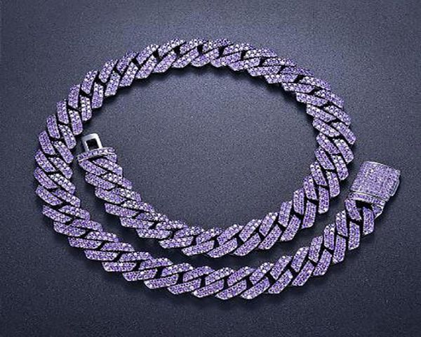 15mm iced cuban link prong chain 2 row purple cz diamond cubic zirconia hiphop jewelry 16inch24inch choker necklace3138644, Silver
15mm iced cuban link prong chain 2 row purple cz diamond cubic zirconia hiphop jewelry 16inch24inch choker necklace3138644, Silver