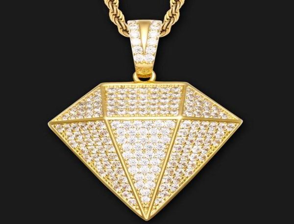 bling big zircon stereoscopic triangle shape pendant necklace men iced out chain geometric hip hop jewelry chains2527426, Silver
bling big zircon stereoscopic triangle shape pendant necklace men iced out chain geometric hip hop jewelry chains2527426, Silver