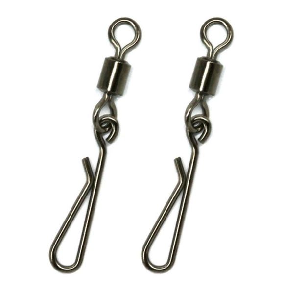 20pcslot swivel mshx rolling swivel with coastlock snap size10 8 6 4 2 hook lure connector terminal swivel for fishihooks1572701