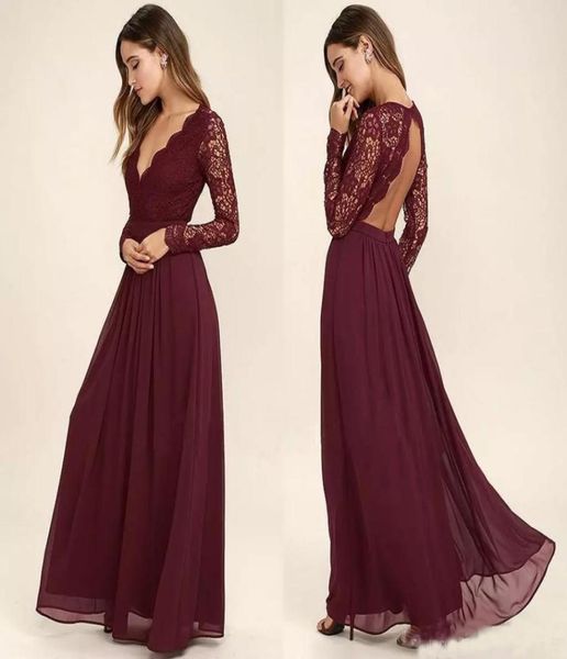 burgundy v neck long sleeves lace bridesmaid dresses 2020 with appliques floor length chiffon plus size evening gowns8454603, White;pink
burgundy v neck long sleeves lace bridesmaid dresses 2020 with appliques floor length chiffon plus size evening gowns8454603, White;pink