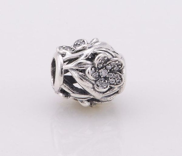 100 925 sterling silver openwork floral bead with paveset cubic zirconia fits european jewelry charm bracelets1805516, Black
100 925 sterling silver openwork floral bead with paveset cubic zirconia fits european jewelry charm bracelets1805516, Black