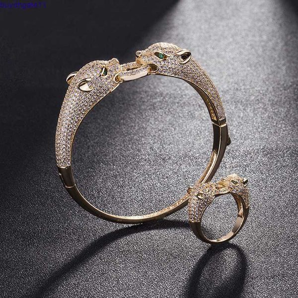 2023 new fashion accessories diamond double headed leopard bracelet bronze zodiac japanese version exaggerate personality creative handicraf, Silver
2023 new fashion accessories diamond double headed leopard bracelet bronze zodiac japanese version exaggerate personality creative handicraf, Silver