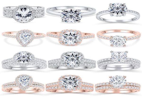 925 sterling silver wedding ring sets cubic zirconia rings women engagement wedding rings jewellry1970333, Slivery;golden
925 sterling silver wedding ring sets cubic zirconia rings women engagement wedding rings jewellry1970333, Slivery;golden