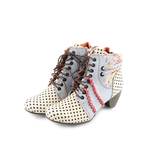 boots shoelander polka dot leather women boots with moccasin hand stitching 230714, Black
boots shoelander polka dot leather women boots with moccasin hand stitching 230714, Black