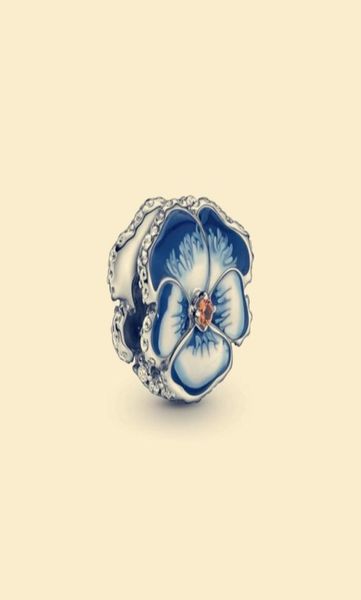 authentic 925 sterling silver charm blue pansy flower dangle fit europe style beads for bracelet making jewelry 790777c021086767, Black
authentic 925 sterling silver charm blue pansy flower dangle fit europe style beads for bracelet making jewelry 790777c021086767, Black